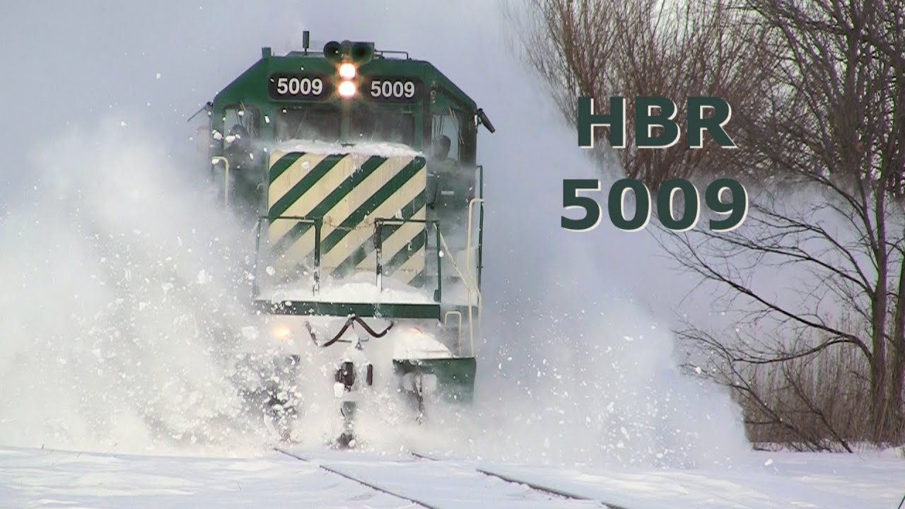 HBR 5009 - Bashing Snow Near Serena, Illinois on 1-7-2014