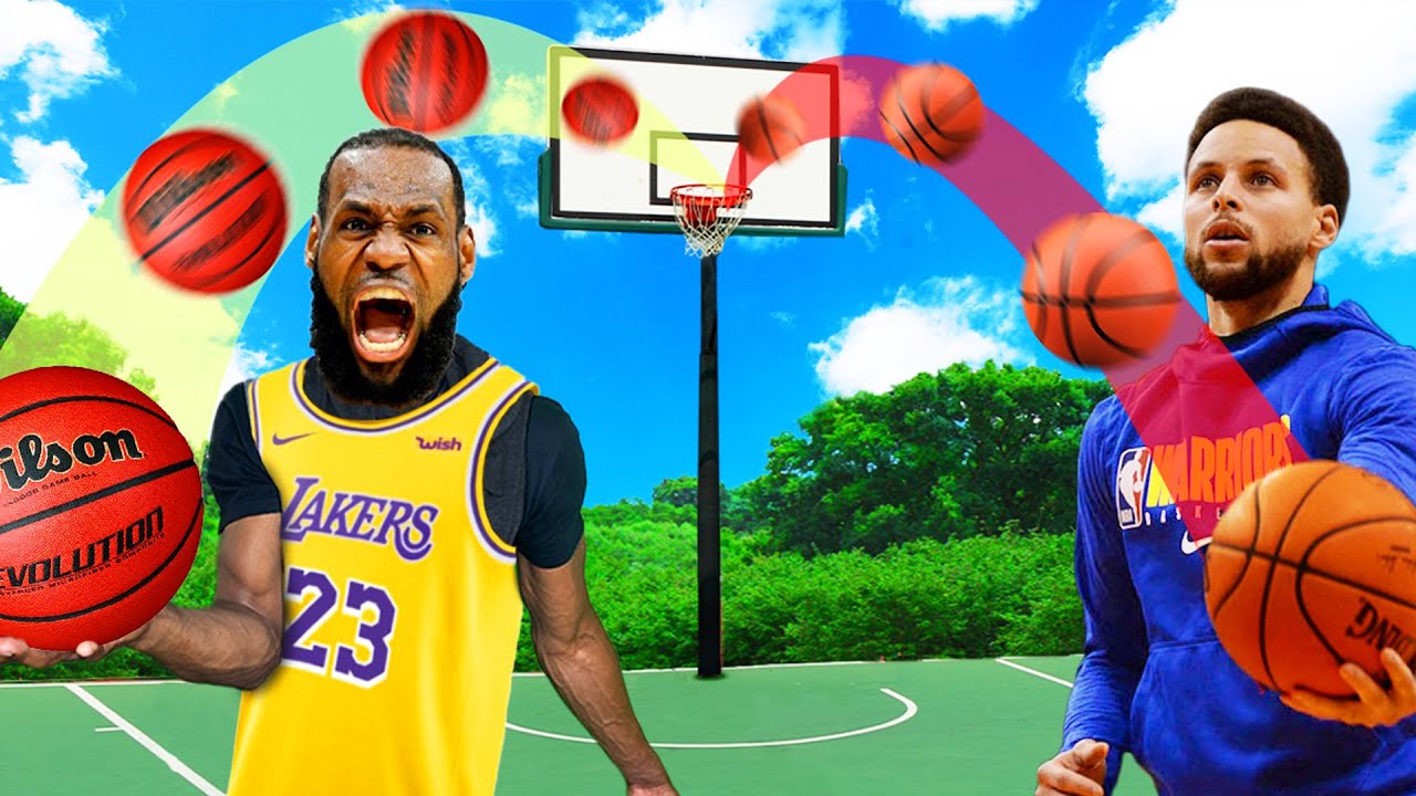 LEBRON JAMES vs STEPH CURRY Trick Shot H.O.R.S.E.