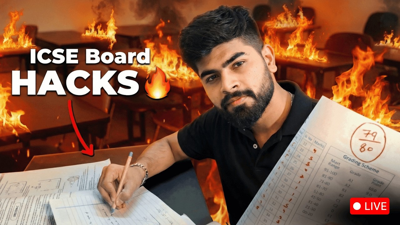 🔥 Boards in 1 Day?! ICSE English Language Last-Minute Hacks LIVE