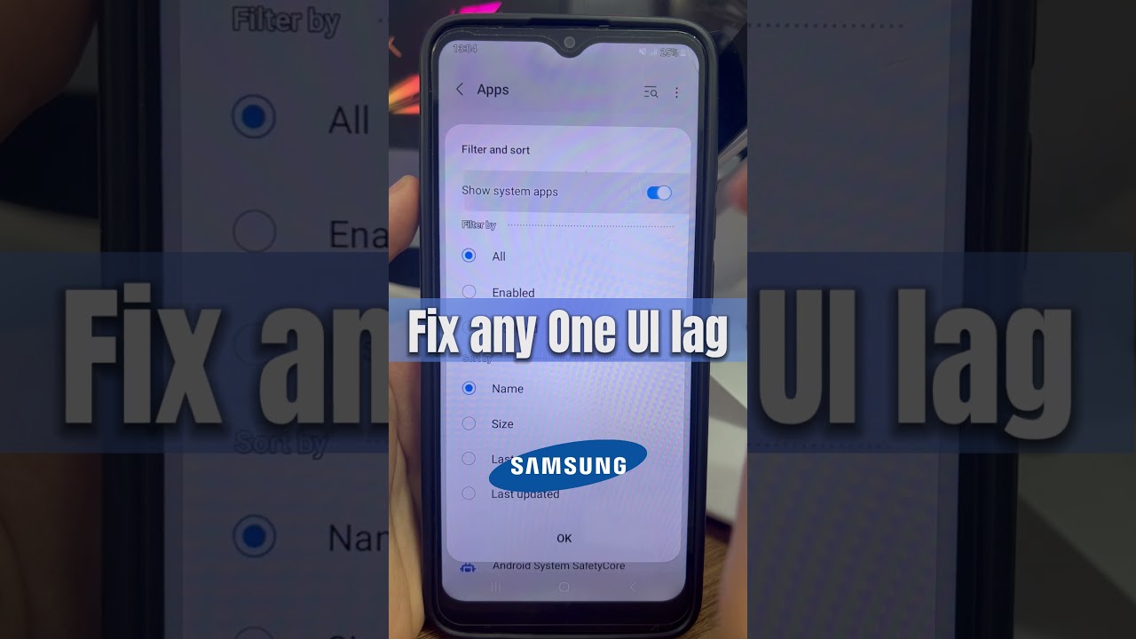 How to Fix Any One UI Lag on Samsung
