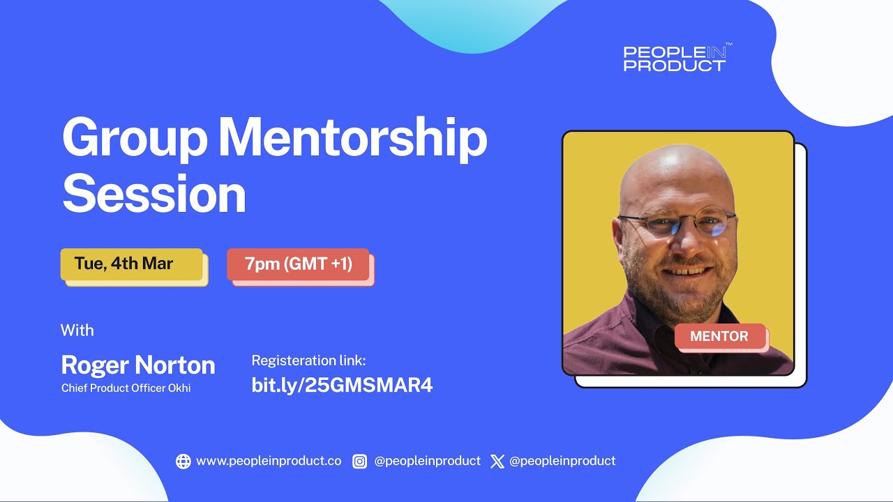 GROUP MENTORSHIP SESSION 3