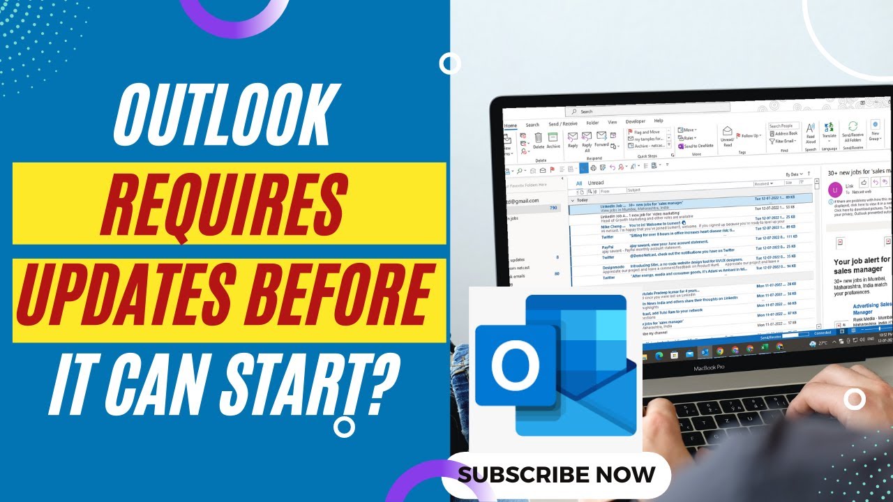 How to Fix Outlook Requires Updates Before it Can Start? Why Outlook Stuck on Updating?