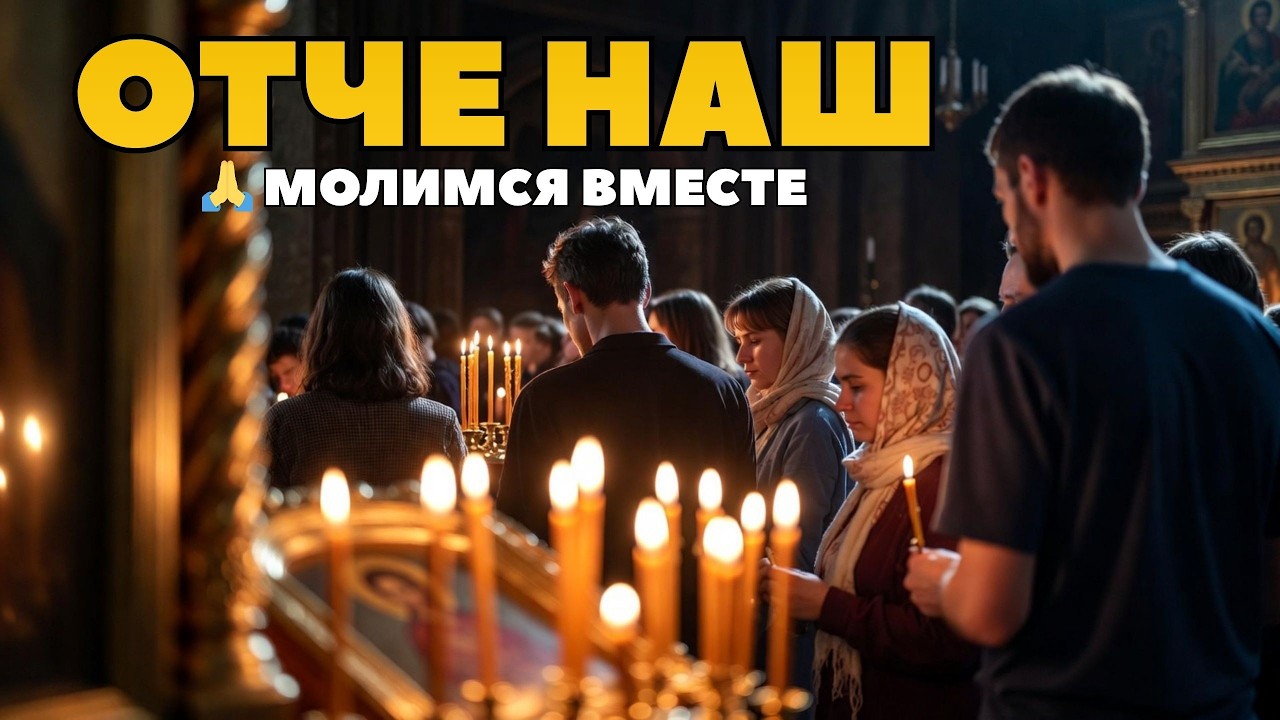 Молитва Отче наш — молись вместе с нами. Хоровое пение