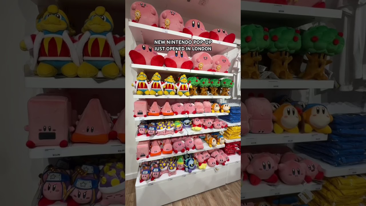 NEW Nintendo Pop-Up Shop in London 🍄 #nintendo #popup #thingstodoinlondon #london