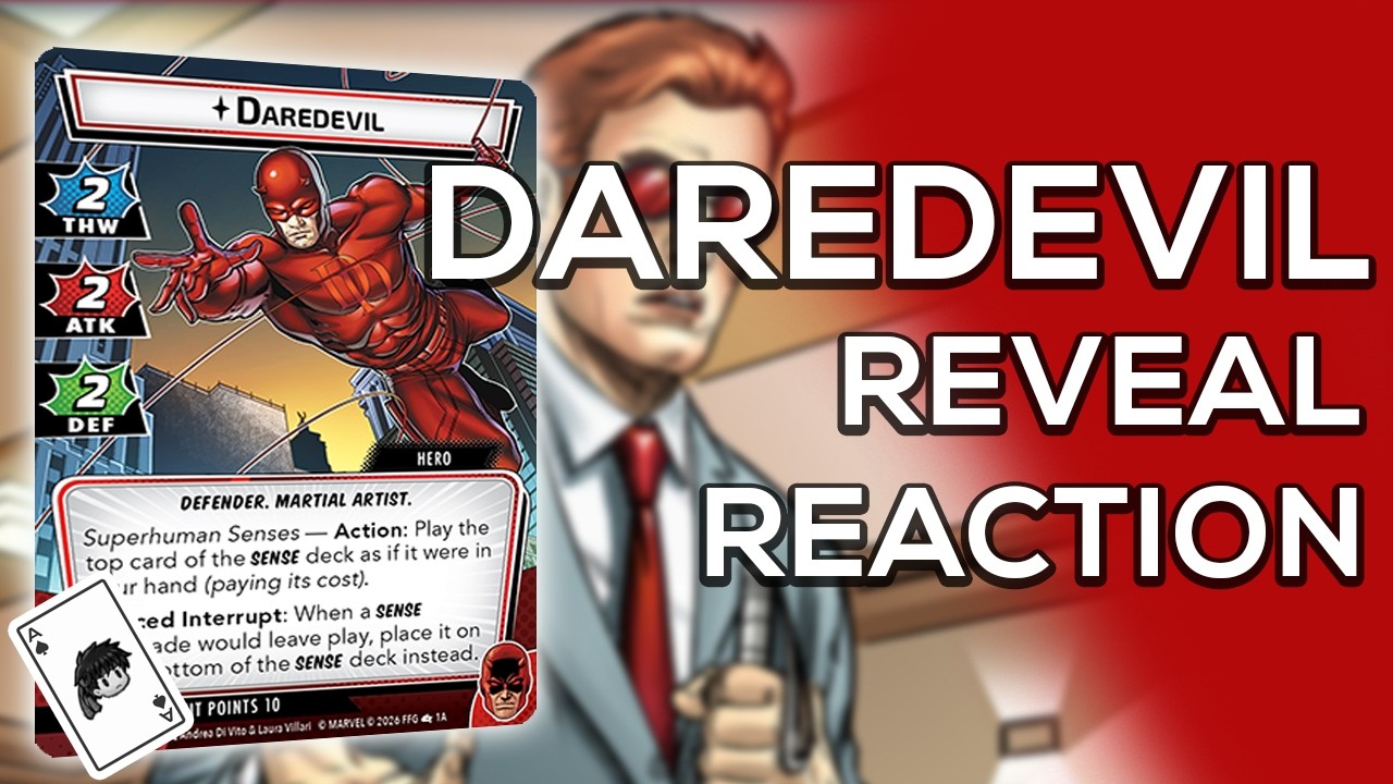 THE MAN WITHOUT FEAR | Daredevil Reveal Reaction & Analysis - Marvel Champions
