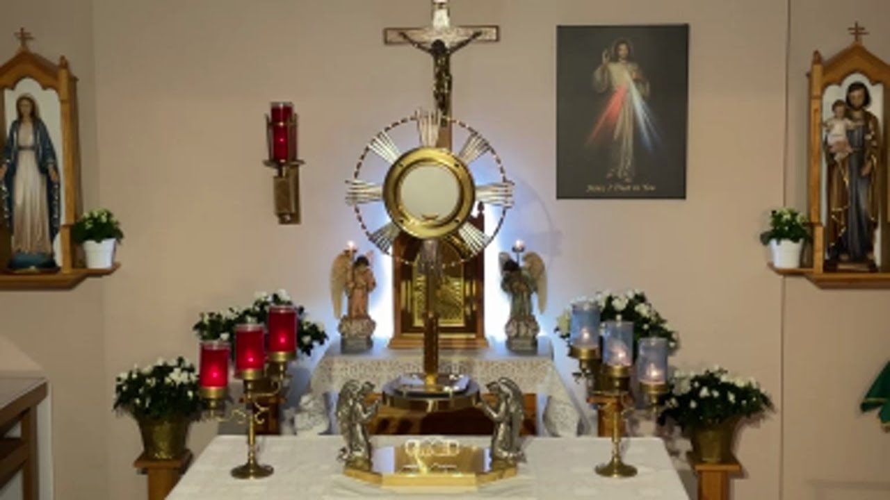 LIVE Eucharistic Adoration - Sisters of Divine Mercy