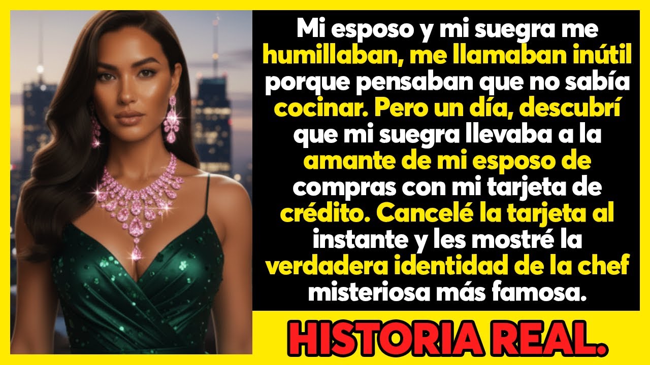 Mi esposo dejó que mi suegra llevara a su amante de compras con mi tarjeta. la cancelé al instante