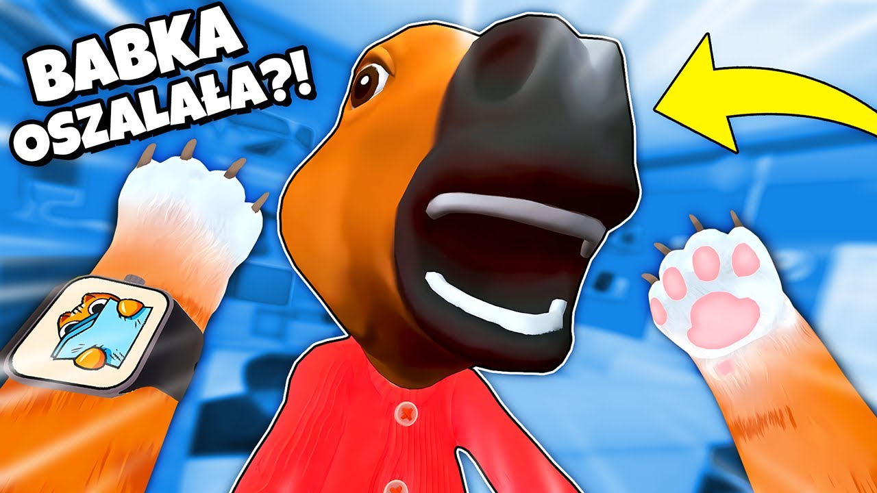 BABCIA OSZALAŁA I ZAMIENIŁA SIĘ W KONIA?!🐴 | I Am Cat VR