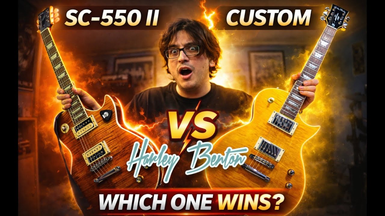 Harley Benton SC-550 II VS SC-CUSTOM. What are the real differences between this two guitars?