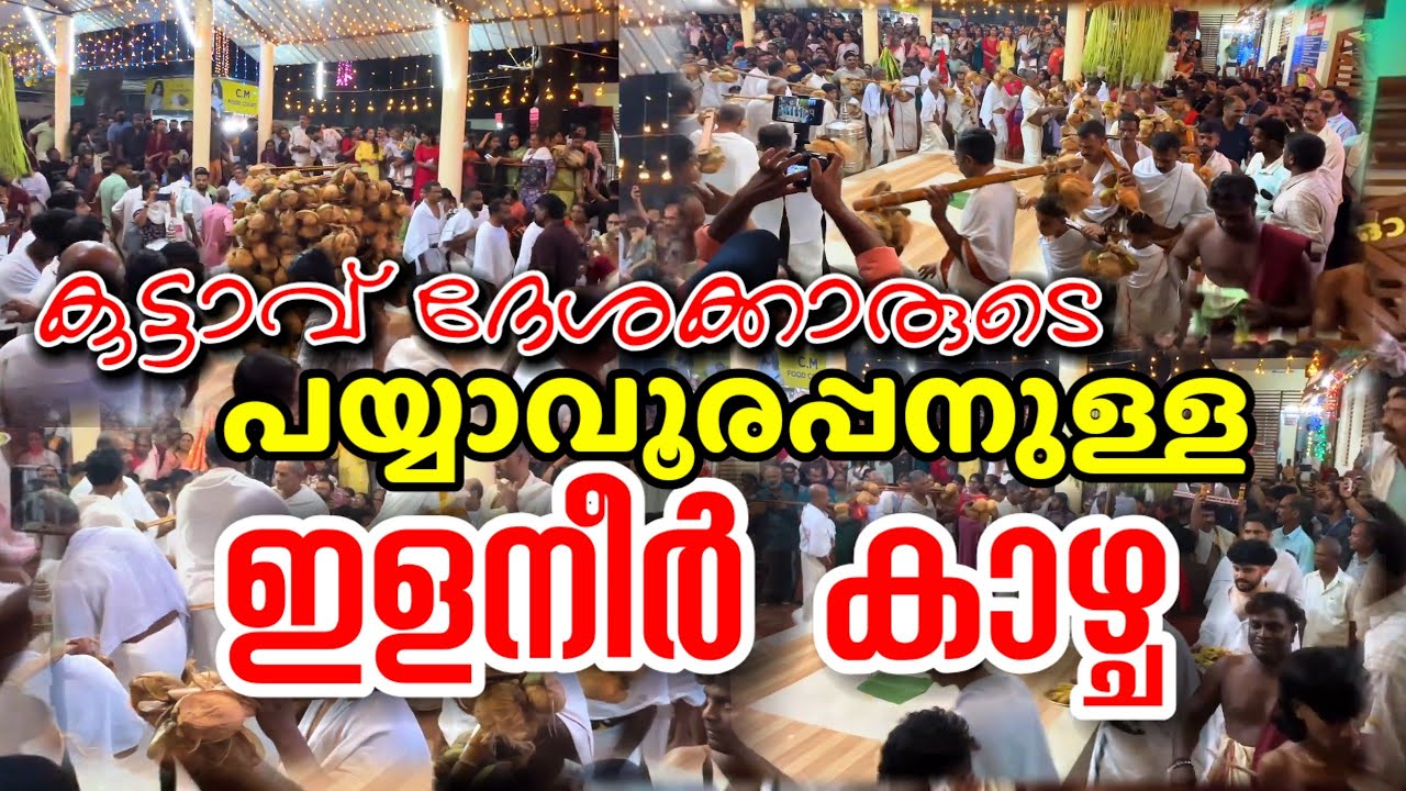 പയ്യാവൂരപ്പനുള്ള കുട്ടാവ്കാരുടെ കാഴ്ച സമർപ്പണം | Payyavoor ootulsavam | #festival #ulsavam 