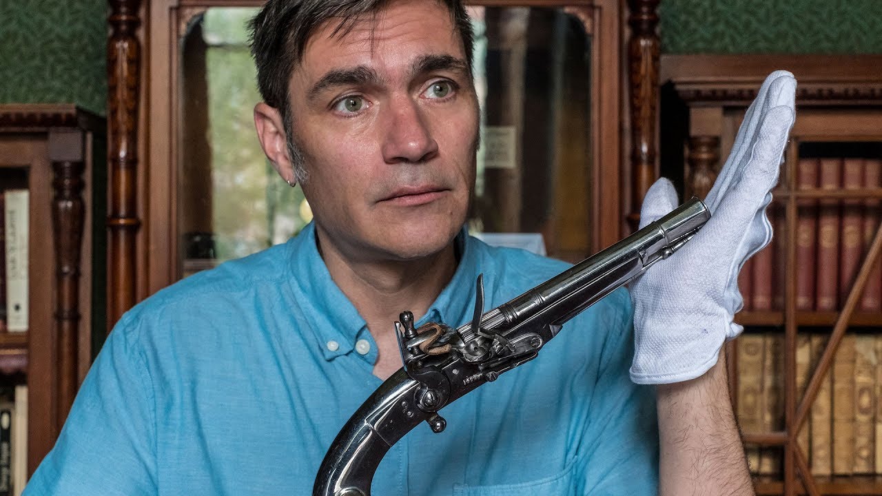 What is a flintlock pistol?