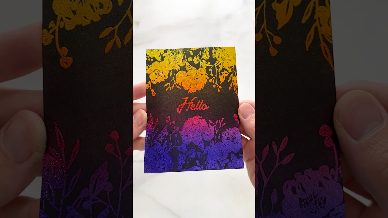 This Easy DIY Greeting Card Will BLOW YOUR MIND!!🤯 ASMR Crafting #asmr #asmrsounds #craft