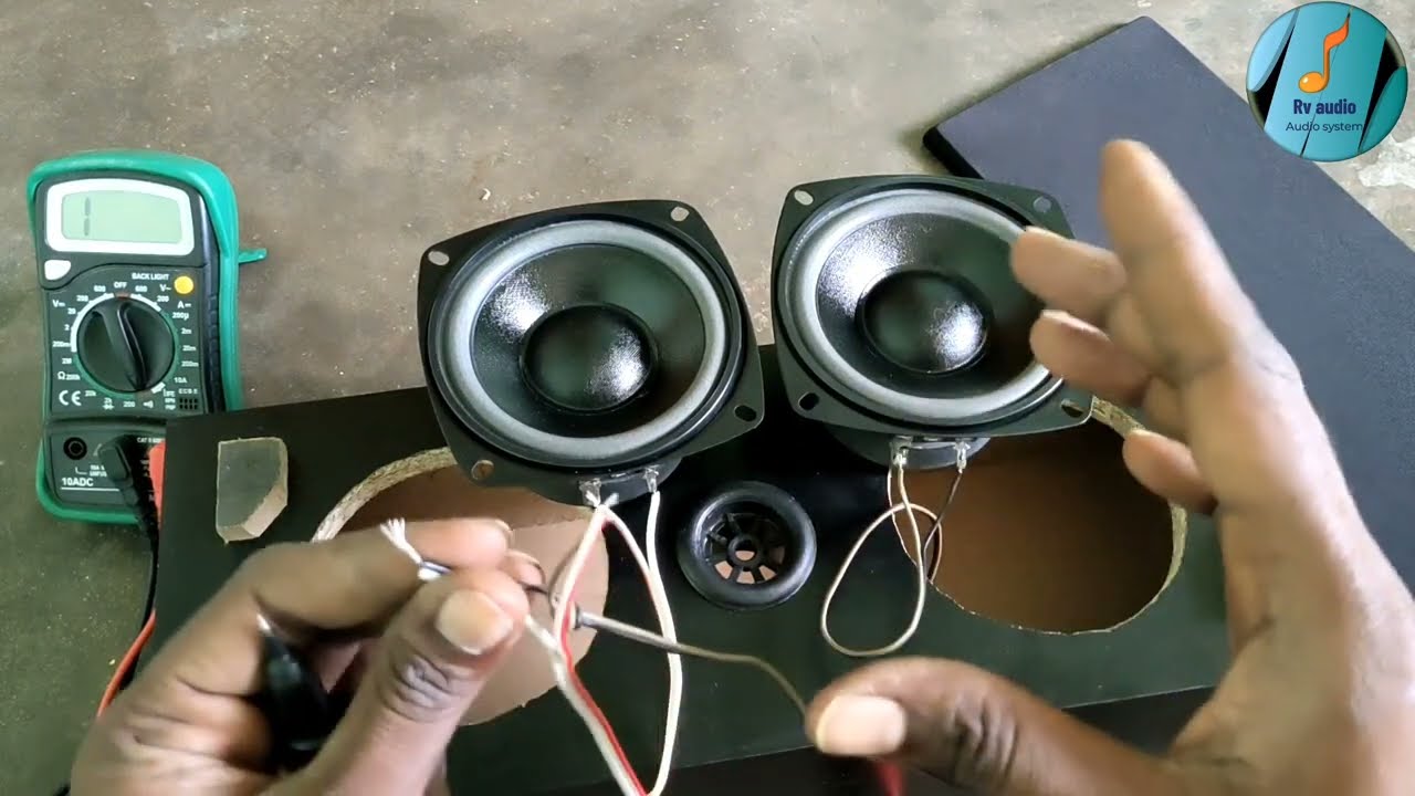 Centre speaker assembly | zipp woofer | 5.1 speaker setup | #rvaudio