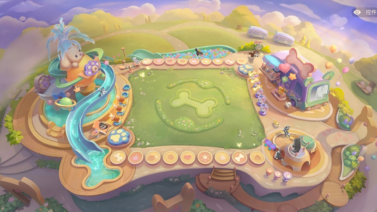 Dog GOGO Paradise Arena | Mythic Arena Skins - TFT: Golden Spatula