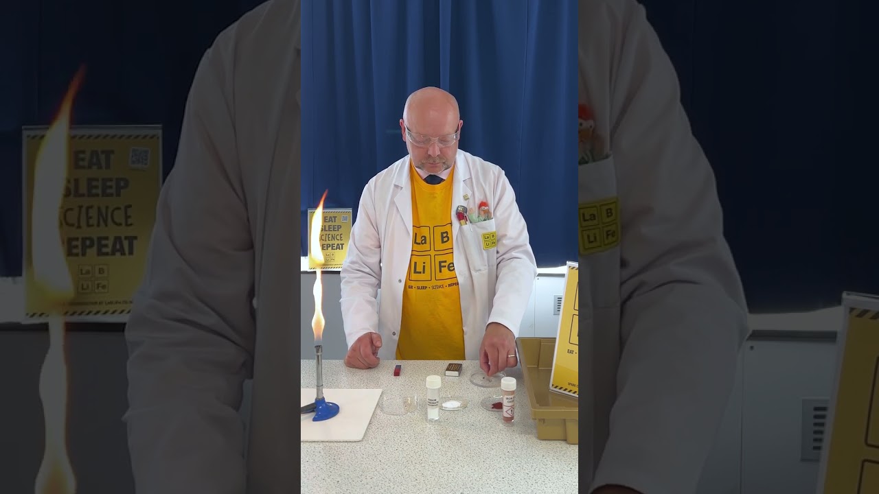 How To Demonstrate Extraction of Iron on a Match Head | LaBLiFe