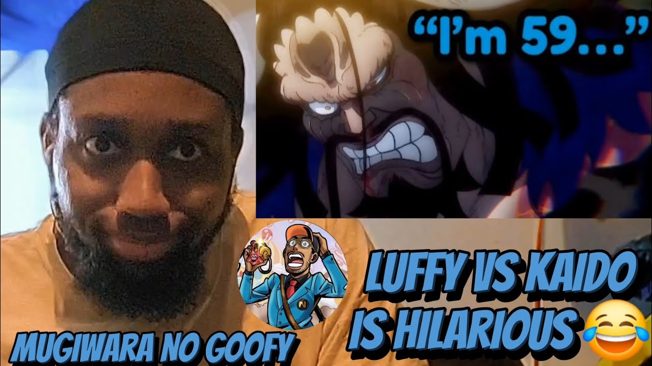 JABABABABABA!!😂| Mugiwara no Goofy - Luffy vs Kaido is Hilarious (Reaction)