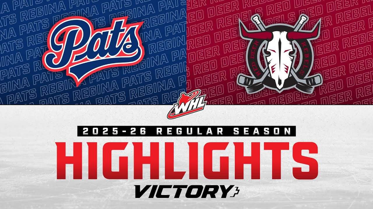 Regina Pats at Red Deer Rebels 01/20 | WHL Highlights 2025-26