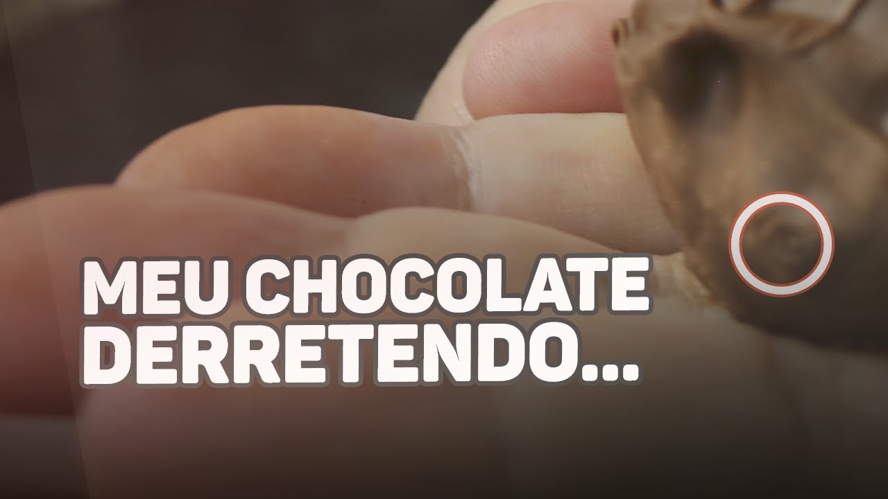MINHAS TRUFAS OU BOMBONS DERRETEM NA MÃO, COMO EVITAR
