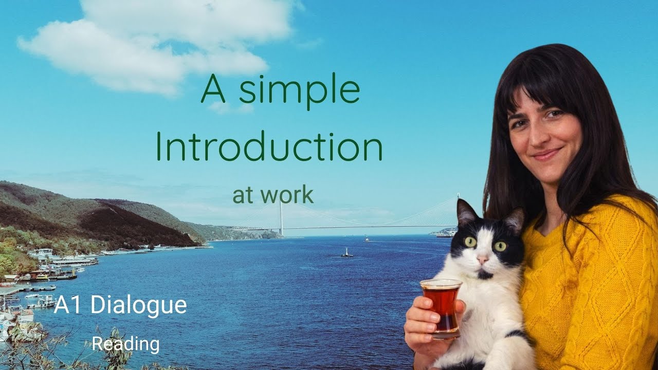 A Simple Introduction at Work | A1 Dialogue & Reading