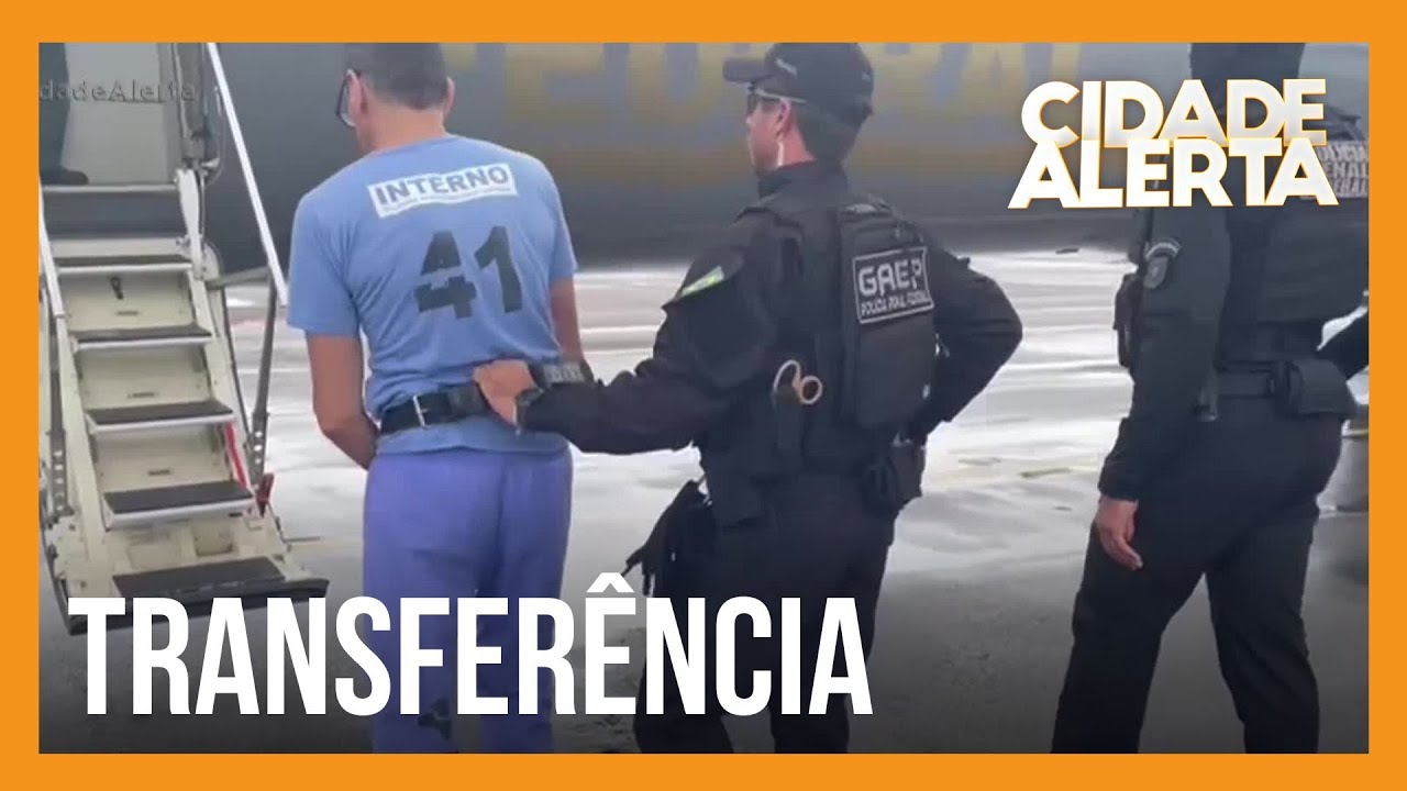 Marcola é transferido de presídio sob um forte esquema de segurança
