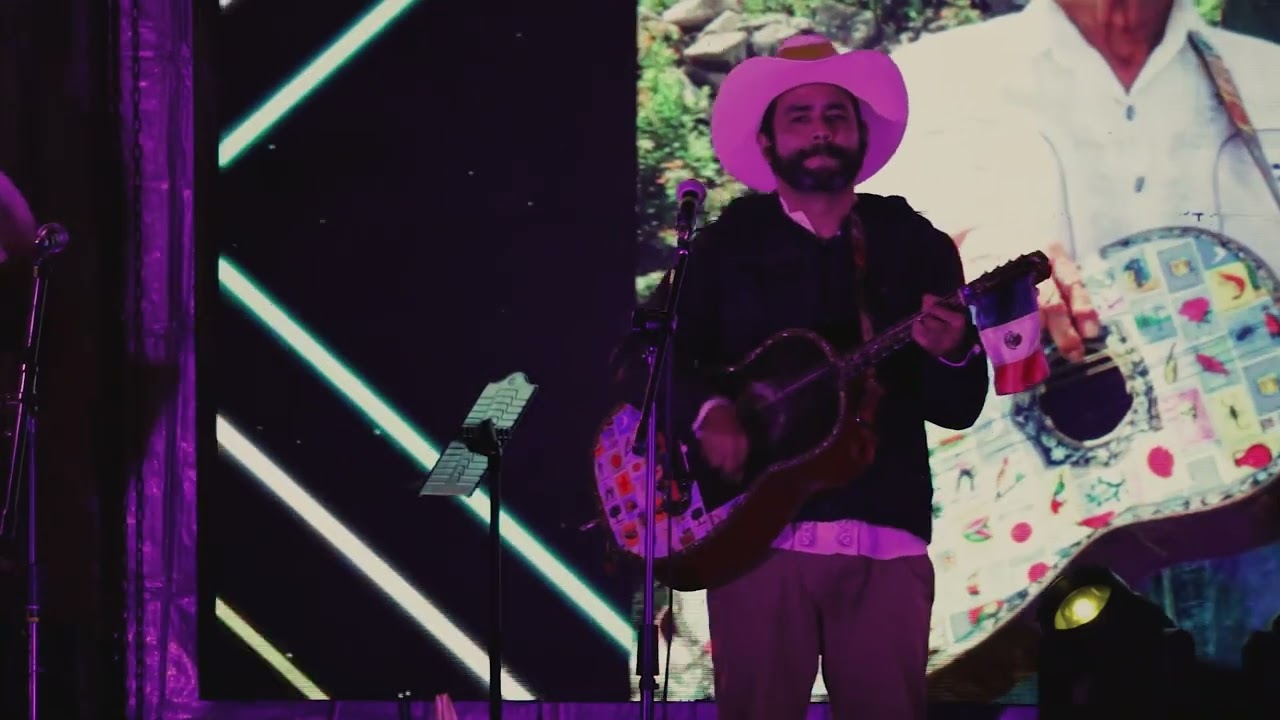 Vincent Velázquez en el Festival del Maíz | Hay que sembrar ALEGRÍA, hay que sembrar DIGNIDAD!