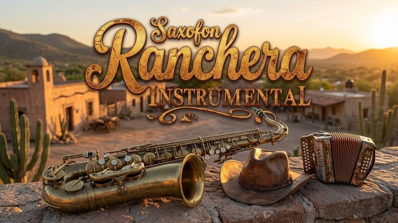 💋 NOCHE MÁGICA DE VINO Y BESOS 🎷🍷 Saxofon Ranchera Instrumental