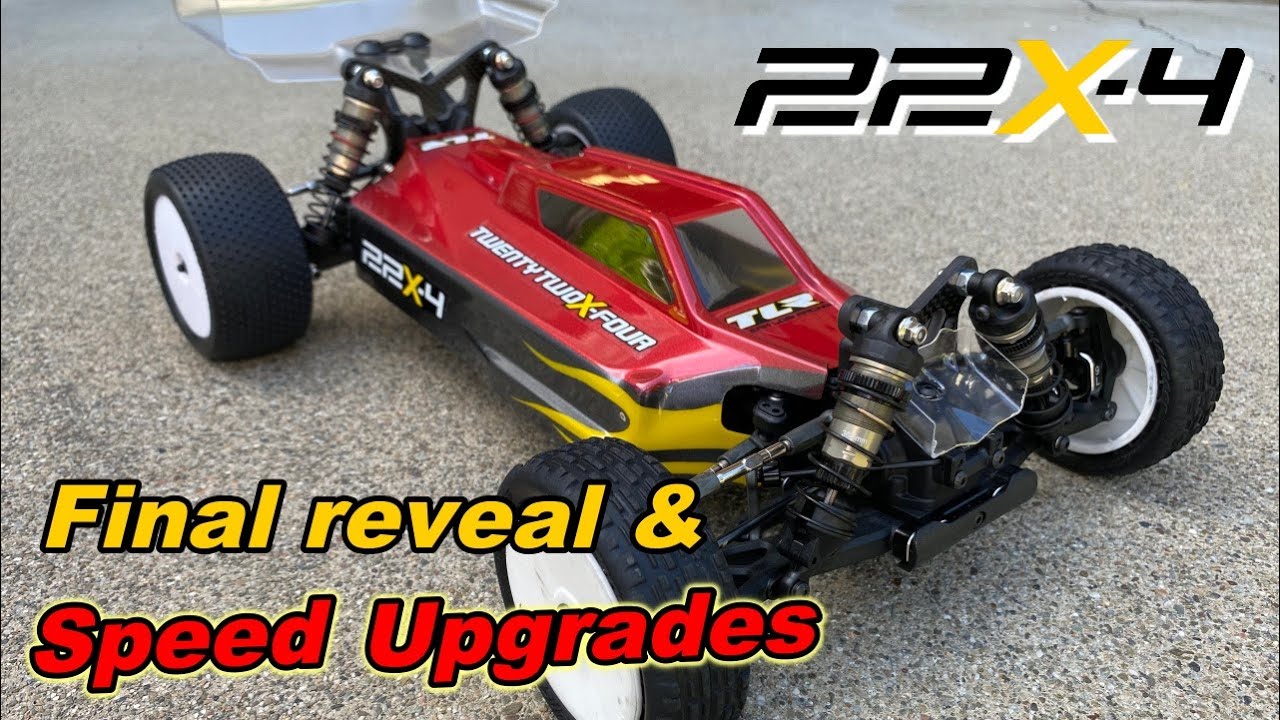 TLR 22X-4 reveal & speed upgrades