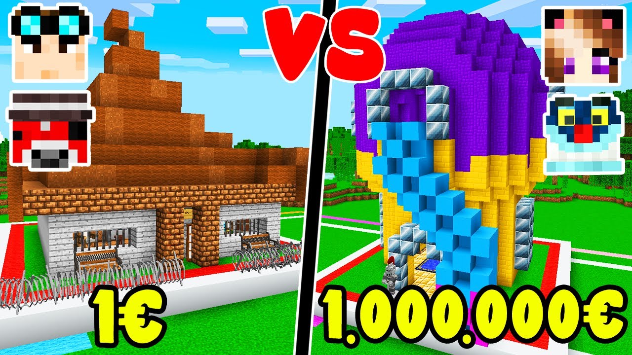 COSTRUISCO LA PRIGIONE DI ALEX DA 1.000.000€ SU MINECRAFT! 😹