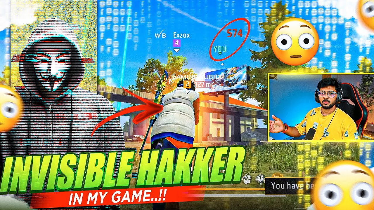 Invisible Hakker Chased My Squad 😨💀 - Free Fire Telugu - TEAM MBG