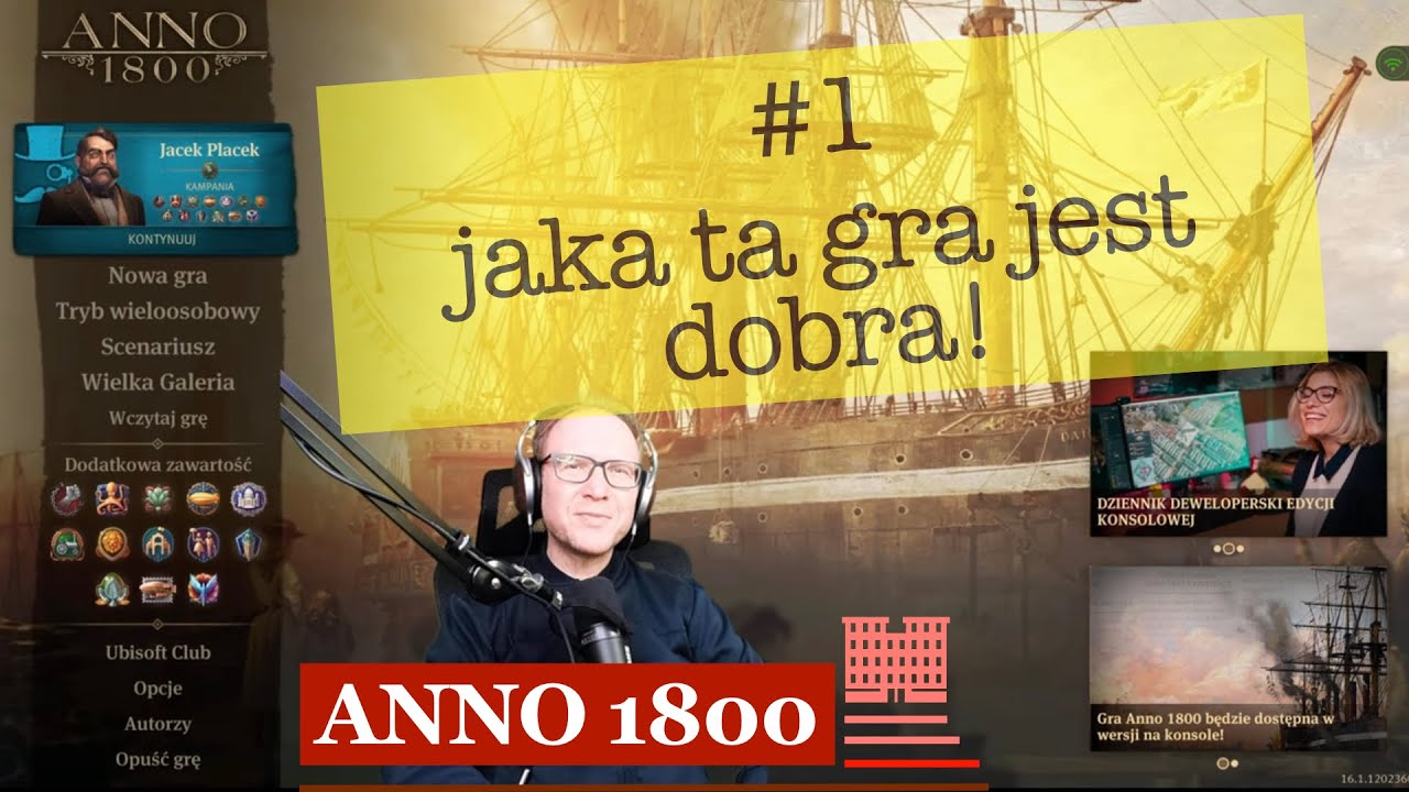 Anno 1800 pl - jaka ta gra jest dobra! #1