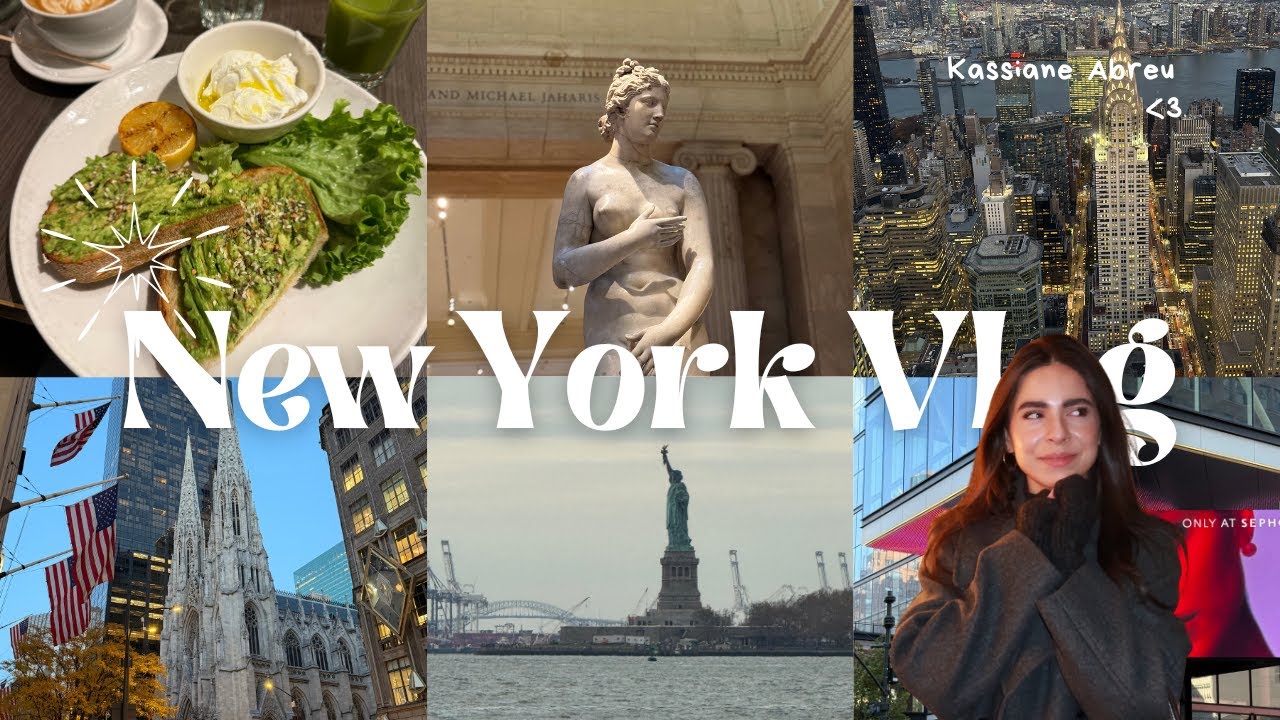 Nova York Vlog✨ | Looks, Beleza & Pontos Turísticos