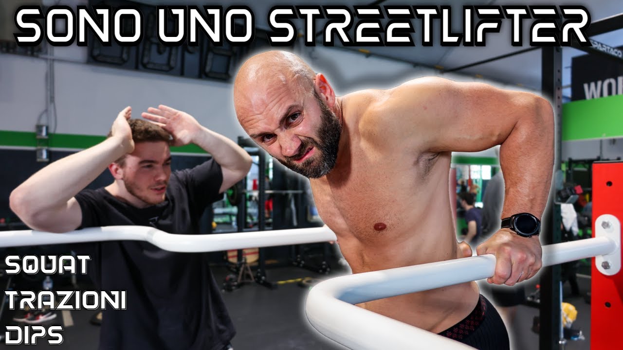 STREETLIFTER PER UN GIORNO - PROVO I MASSIMALI CON MATTEO MARZOLLA DAGLI STREET GORILLA