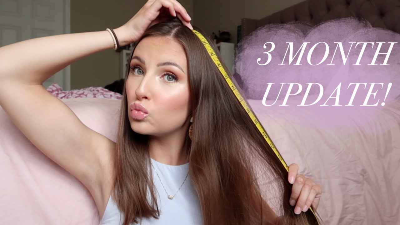 MY JOURNEY TO LONG HAIR: 3 month update!