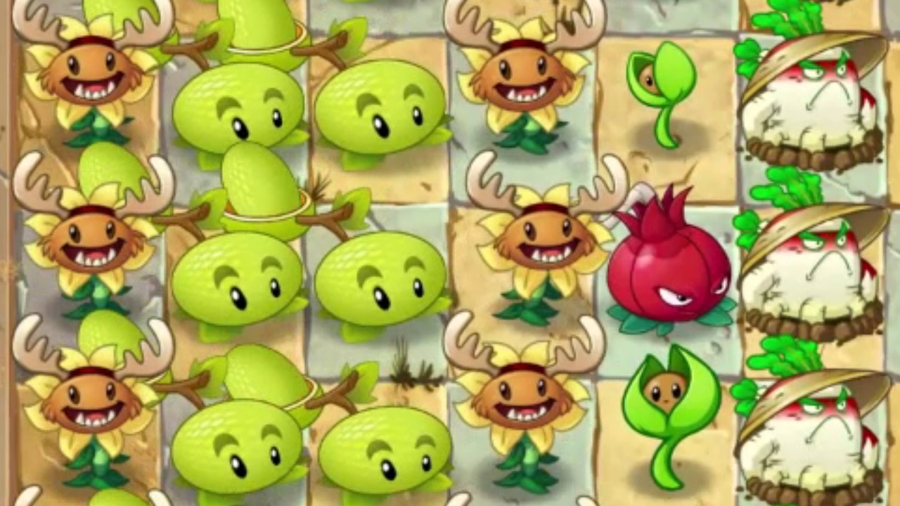 Cosmic chillin': PvZ 2 Gardendless Endless Zone (Pyramid of Doom level 1-10)