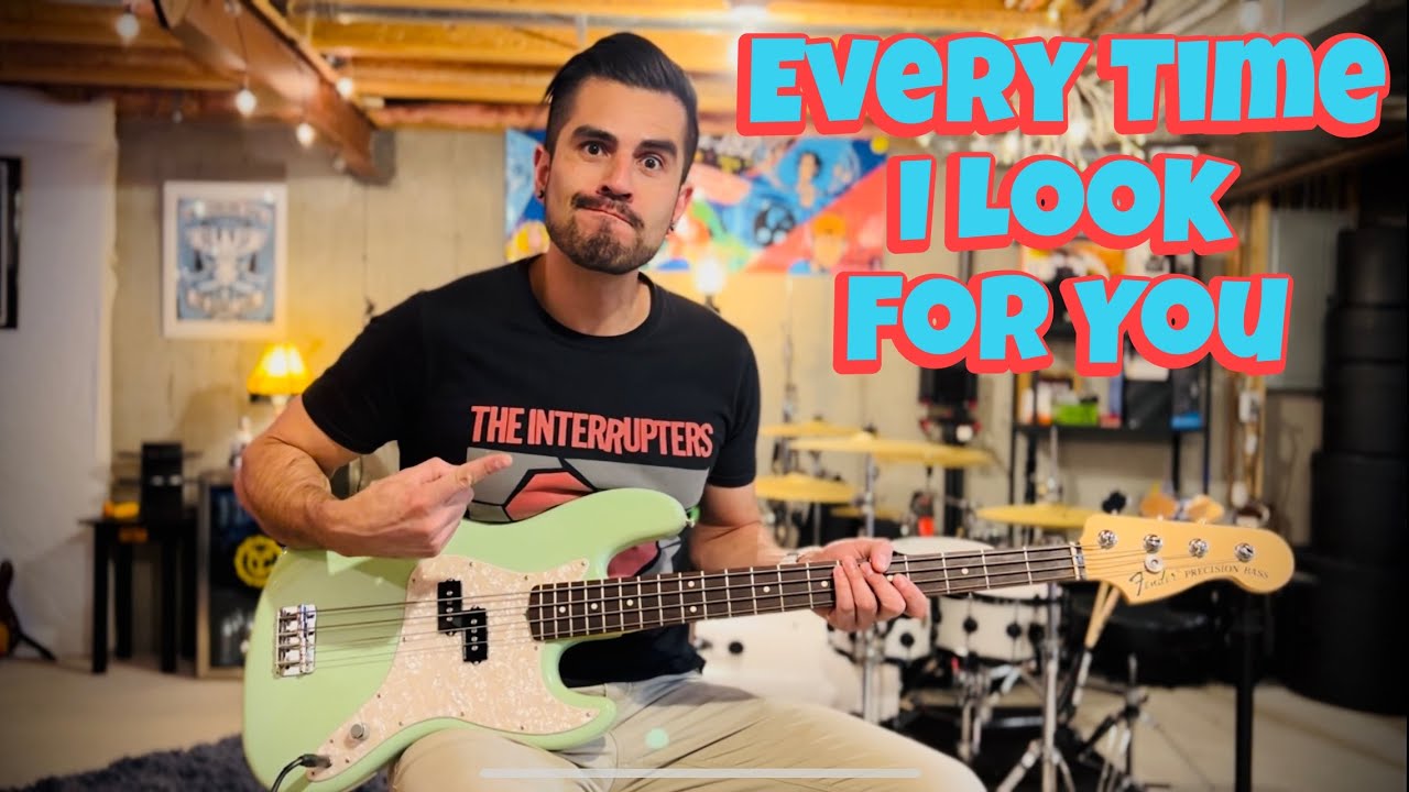 Blink-182 Every Time I Look For You (Bass Cover)