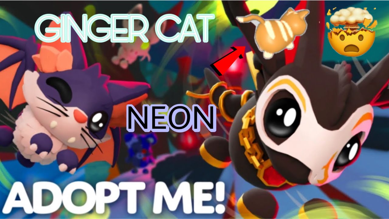 MAKING A NEON GINGER CAT😰|GamerGirlLeLe