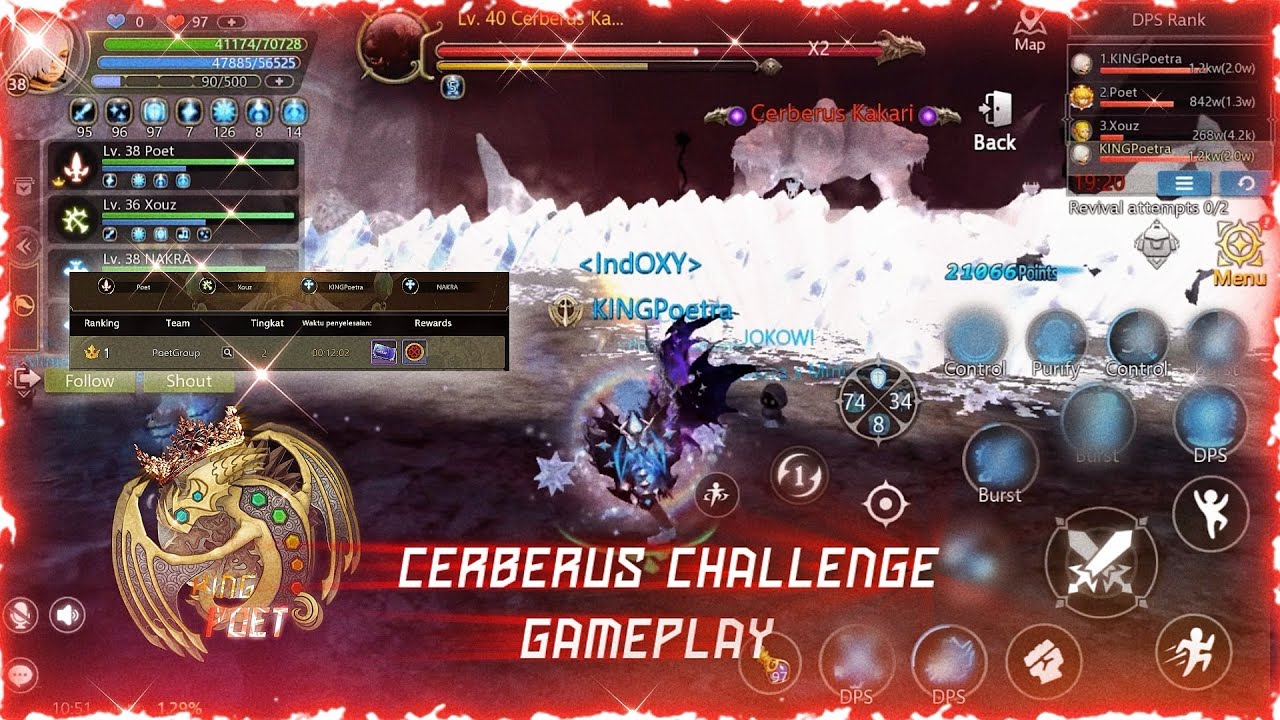 Wajib PAHAM Stage !! Cerberus Nest Challenge - Dragon Nest Mobile Classic / DNMC (PRIEST POV)