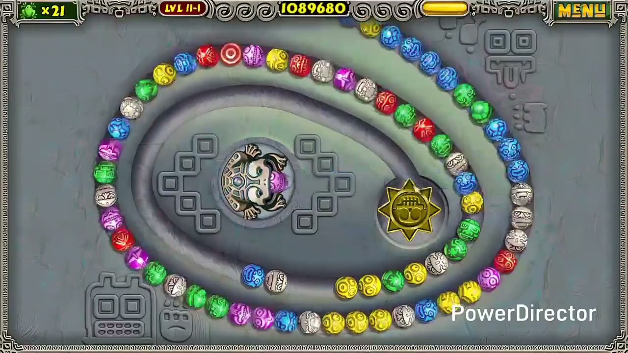 Zuma Deluxe Widescreen v1.0 (HD) Level 11-1
