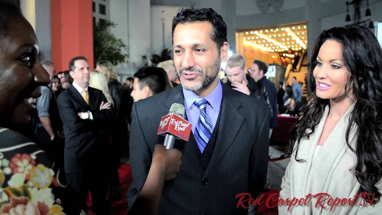 Cas Anvar at the Sushi Girl Gala Premiere Red Carpet @Casanvar