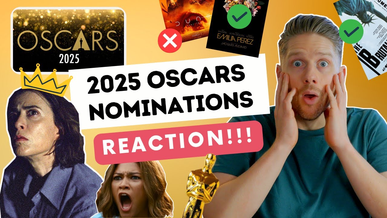 2025 OSCAR Nomination Reaction  | I'm Still Here SHOCKS THE WORLD!!!