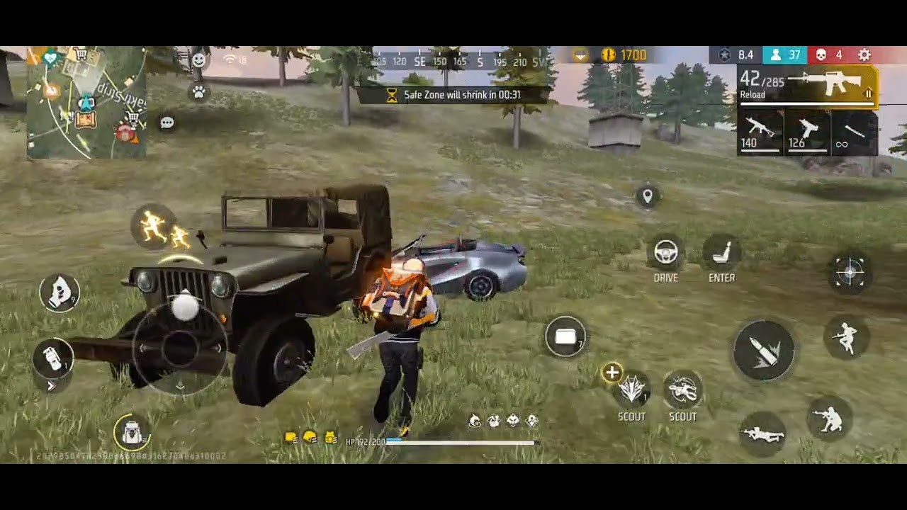 My first fight in free fire