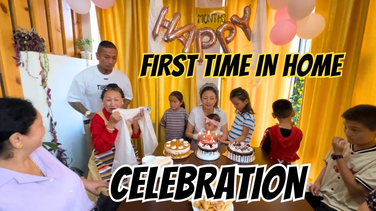 First time || celebration || Achi Kunsang || Tibetan vlogger || Bir ||