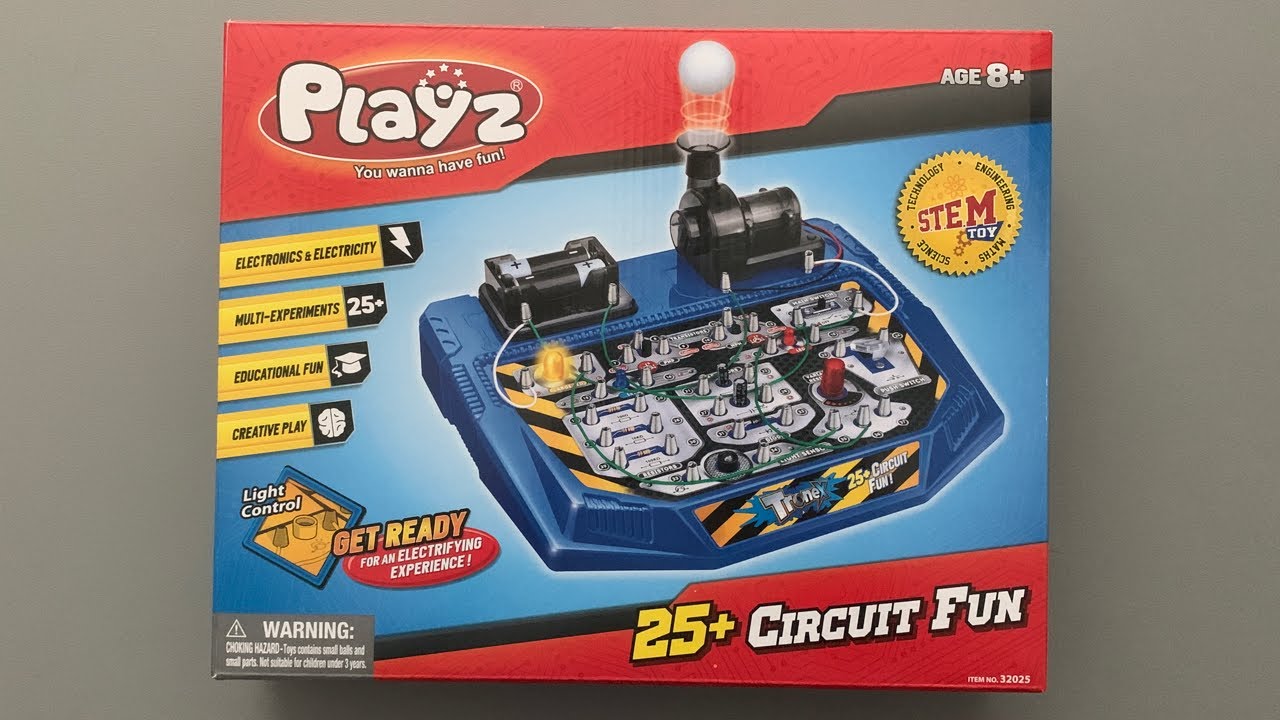 Unboxing Playz Circuit Fun STEM kit!