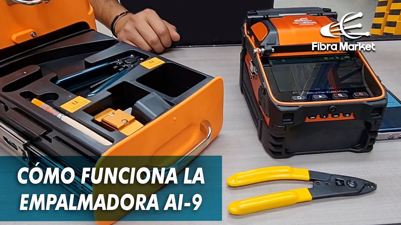 Cómo se usa la empalmadora AI-9 | FibraMarket