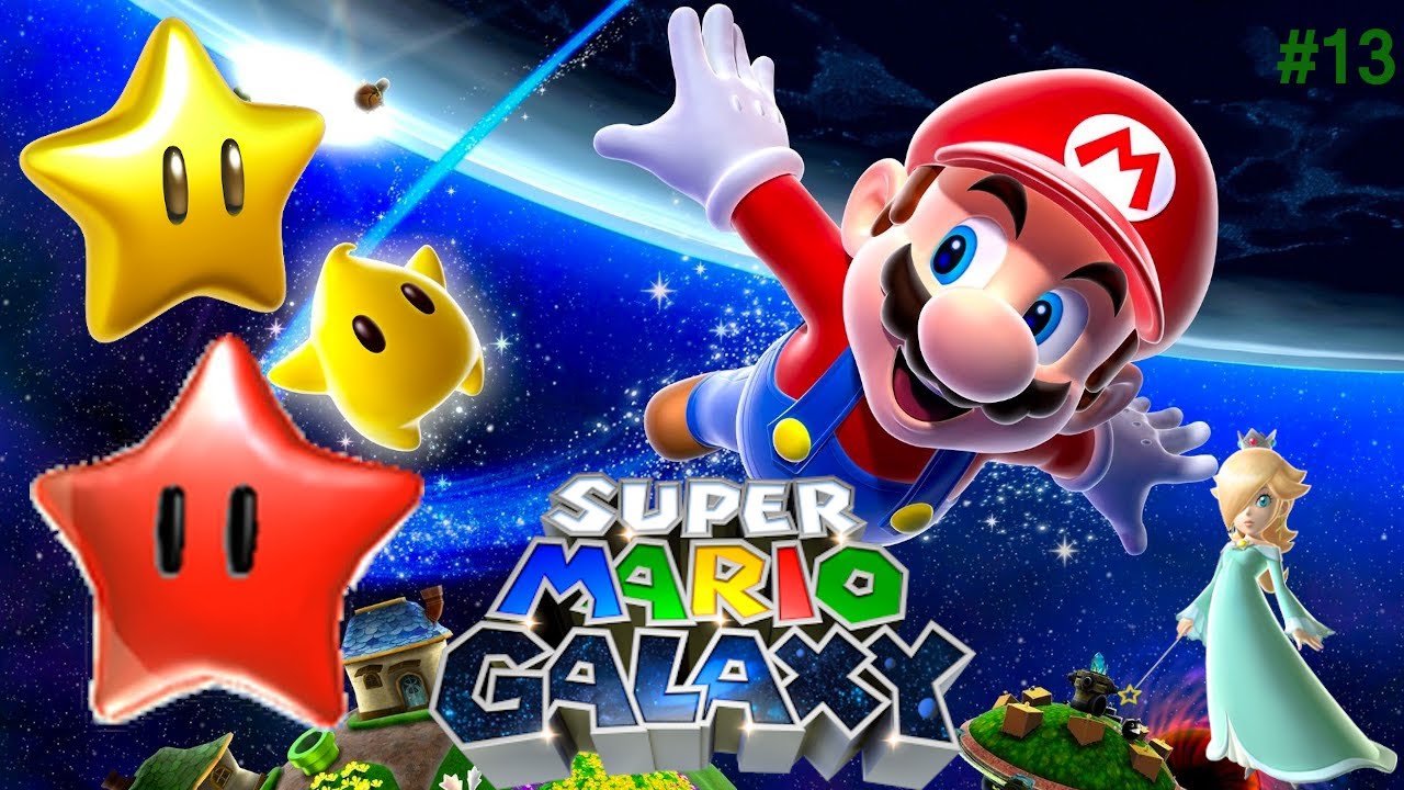 Super Mario Galaxy #13 On Récupère une étoile ROUGE !