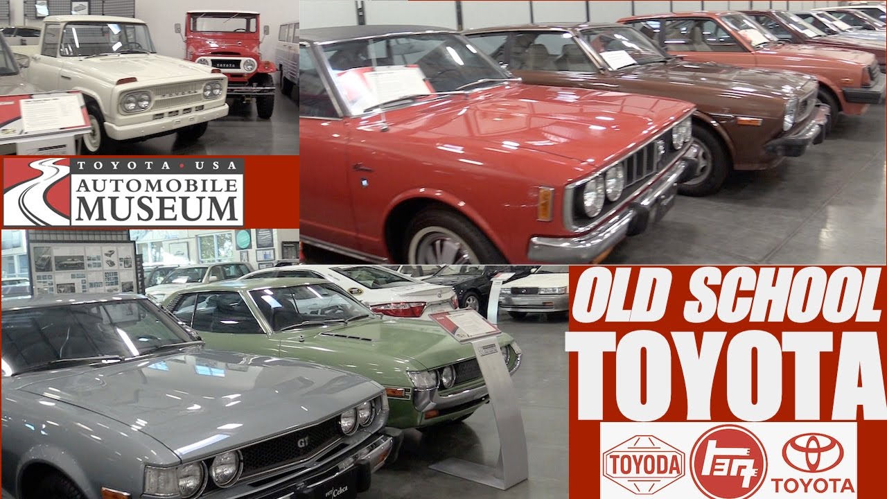 Classic Toyota Cars at Toyota USA Automobile Museum