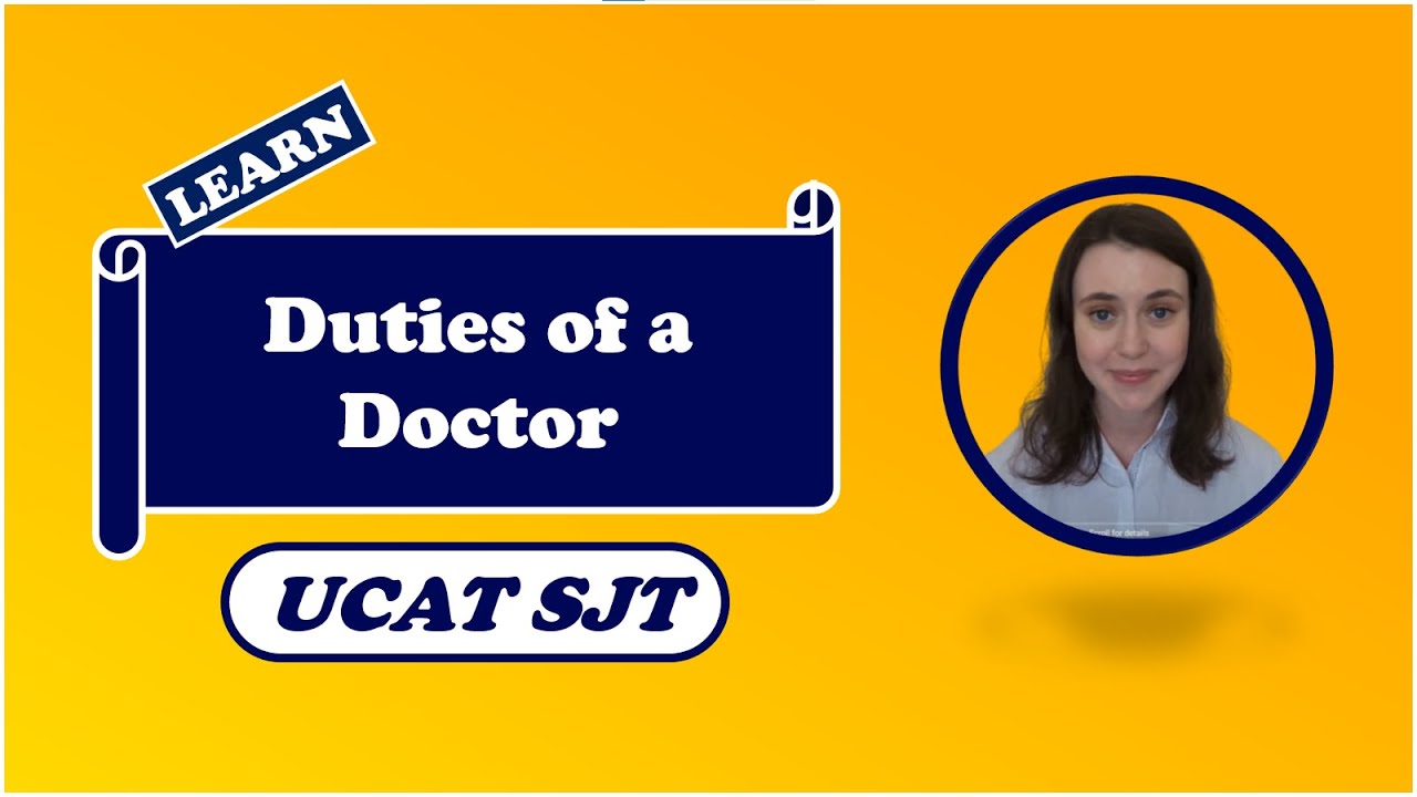 UCAT SJT: Duties of a Doctor