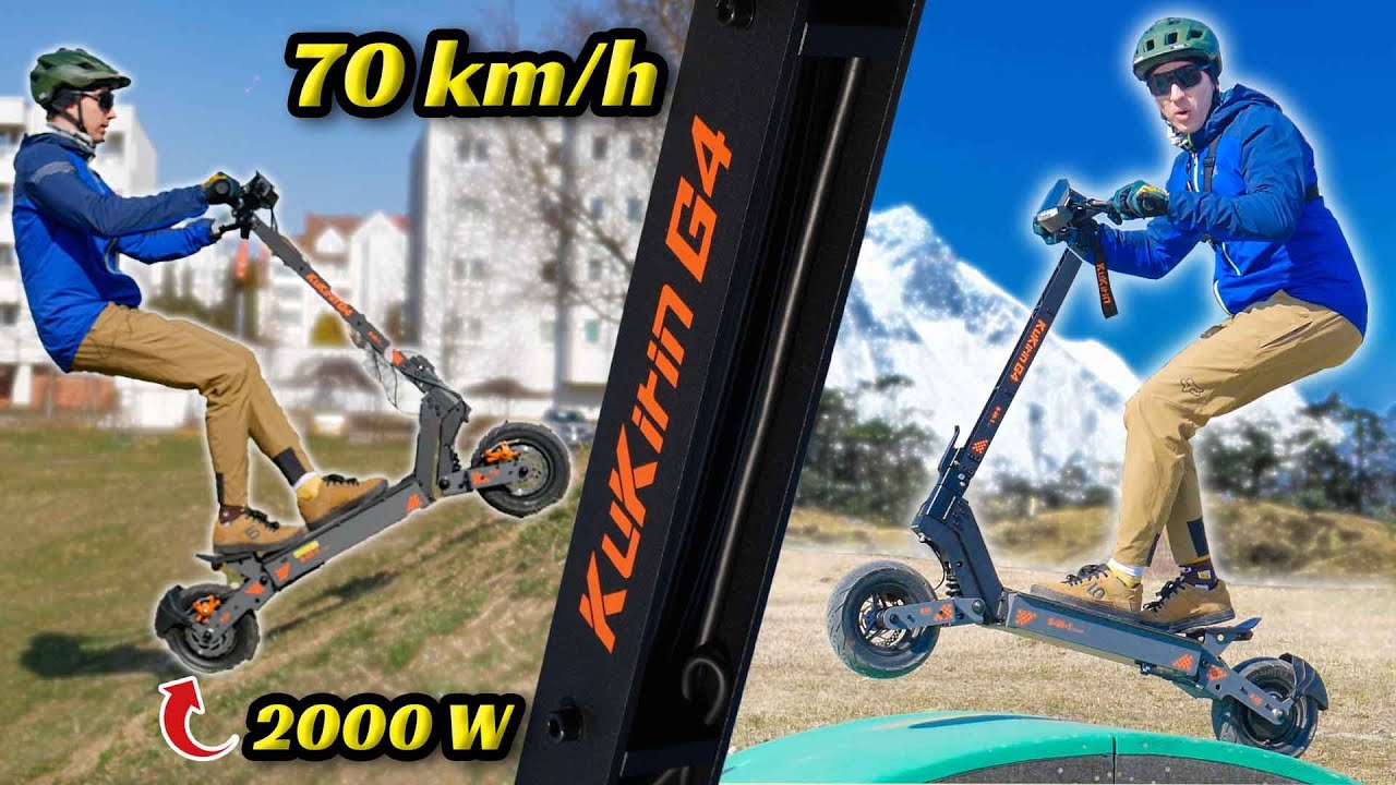 MAKSYMALNA ZABAWA ZA 4000 ZŁ - KuKirin G4 Hulajnoga Elektryczna