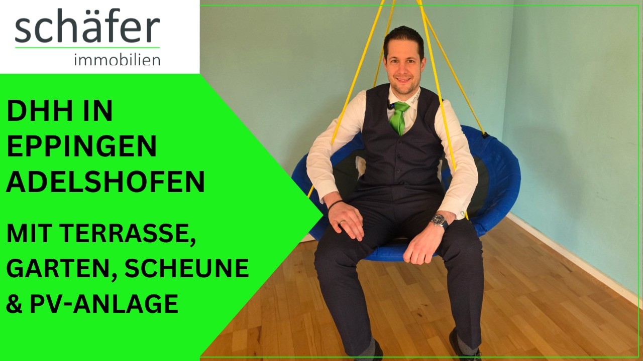VERKAUF: DOPPELHAUSHÄLFTE IN EPPINGEN-ADELSHOFEN – BIETERVERFAHREN | schäfer Immobilien Eppingen