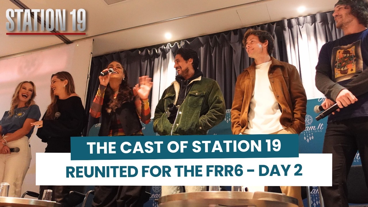 The cast of Station 19 reunited in Paris for the First Responders Reunion 6 - Day 2